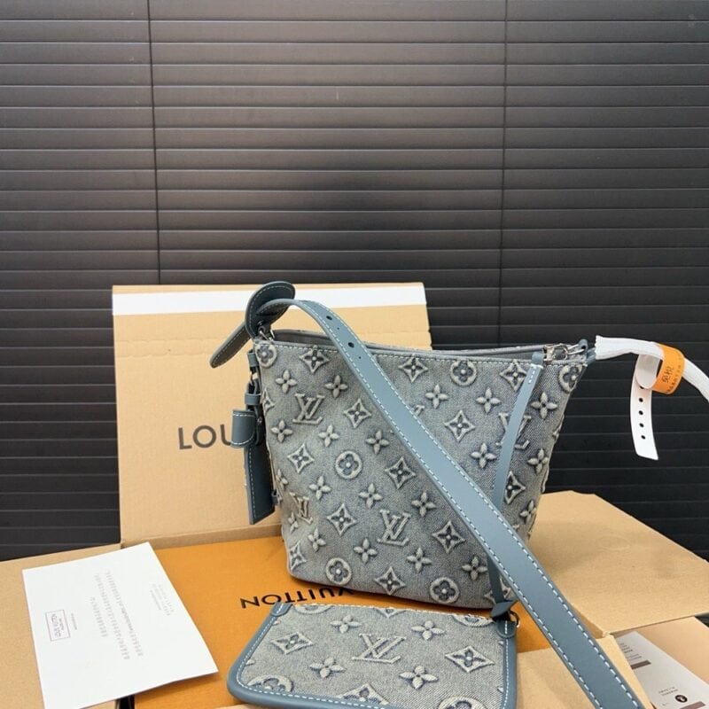 【AT9678】ルイ・ヴィトン デニムデニムシングルショルダーバッグ - 都会の贅沢なファッション | Louis Vuitton