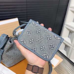 【AT9678】ルイ・ヴィトン デニムデニムシングルショルダーバッグ - 都会の贅沢なファッション | Louis Vuitton