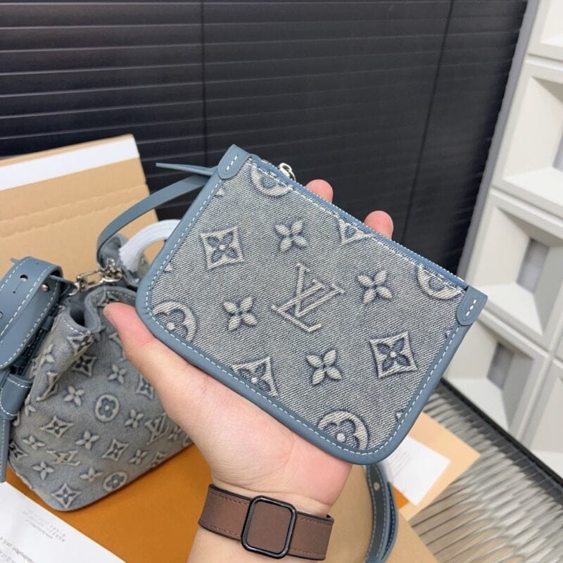 【AT9678】ルイ・ヴィトン デニムデニムシングルショルダーバッグ - 都会の贅沢なファッション | Louis Vuitton