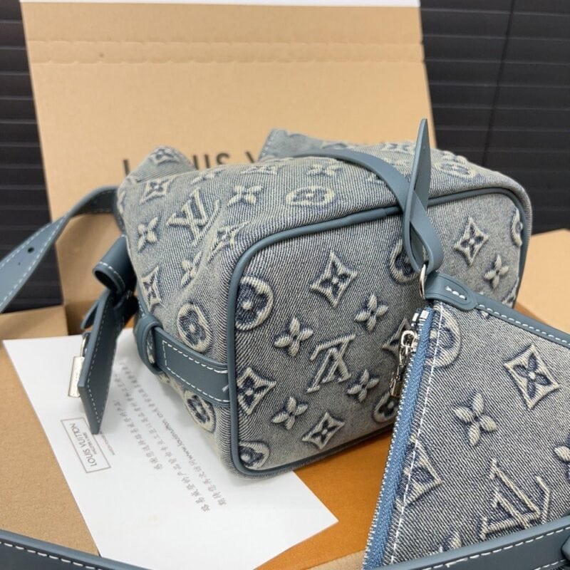 【AT9678】ルイ・ヴィトン デニムデニムシングルショルダーバッグ - 都会の贅沢なファッション | Louis Vuitton
