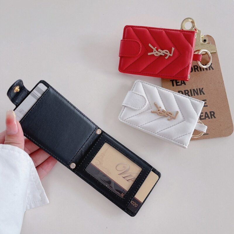 【TS122】イブ・サンローラン Yves Saint Laurent ❤️ ファッション トレンディなブランド 高品質 レディース財布＆カードケース レザーこの文は日本語です。