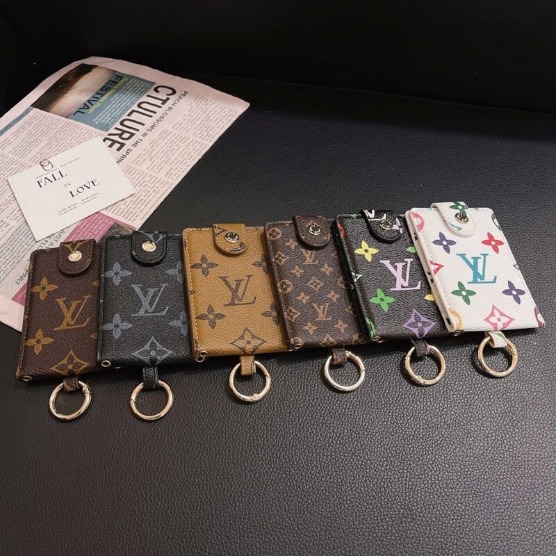 【TS124】ルイ・ヴィトン Louis VuittonとグッチGUCCIは、ファッションのトレンディなブランドであり、高品質のレディース財布＆カードケースを提供しています。これらはレザー製で、人気があります。