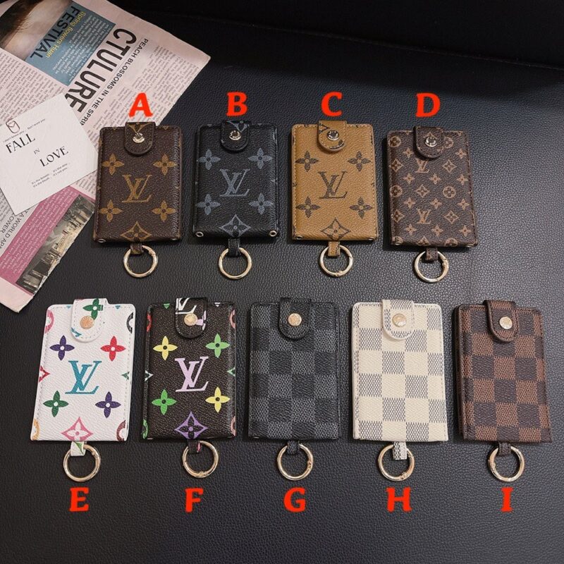 【TS124】ルイ・ヴィトン Louis VuittonとグッチGUCCIは、ファッションのトレンディなブランドであり、高品質のレディース財布＆カードケースを提供しています。これらはレザー製で、人気があります。