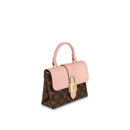 Louis Vuitton ハンドバッグ M44080 louis vuitton 訳アリ ロッキー BB モノグラム ピンク(5)