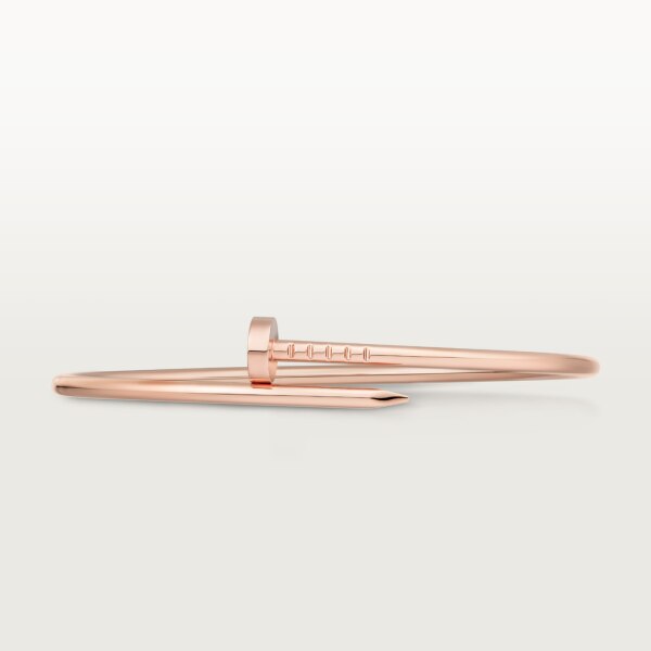 ジュスト アン クル ブレスレット、スモールモデル ピンクゴールド