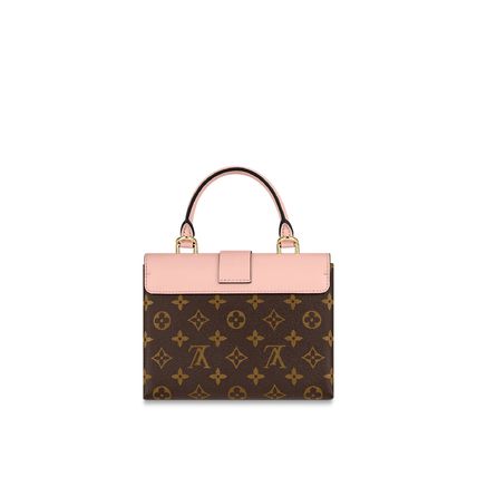 Louis Vuitton ハンドバッグ M44080 louis vuitton 訳アリ ロッキー BB モノグラム ピンク(9)
